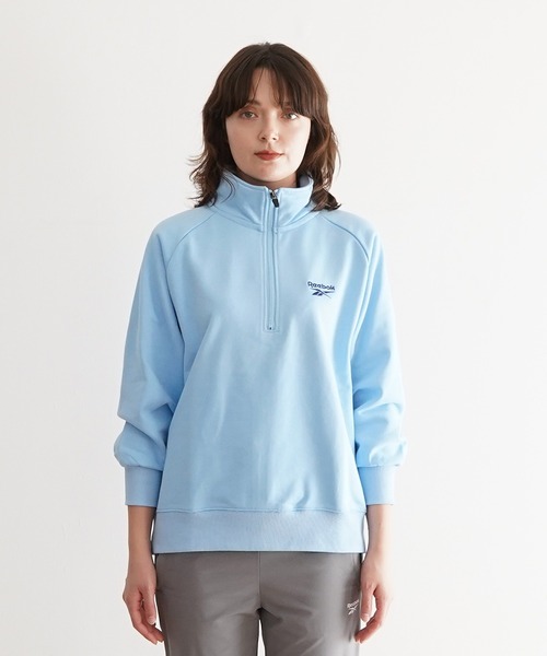 PR01.(ピーアールワン)の「Reebok ハーフジップスウェットトップス(スウェット・メンズ・オレンジ/ブラック/ホワイト/ライトブルー・X-LARGE/MEDIUM/SMALL/LARGE)」の11枚目の写真