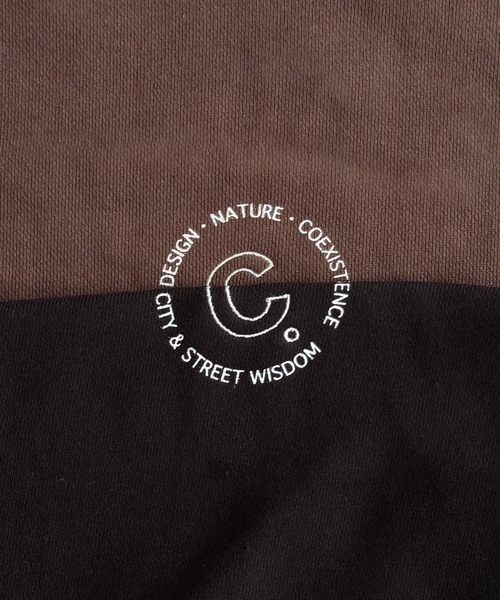 CANAL JEAN(キャナルジーン)の「choice_cnl オリジナルCロゴトレーナー(スウェット・レディース・ブラウン/ブラック・ONE SIZE)」の18枚目の写真