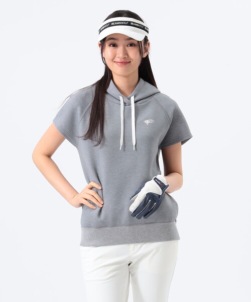 Beams Golf ノースリーブパーカー　ネイビー Beams Golf ノースリーブパーカー ネイビー Beams Golf