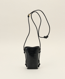 【GANNI / ガニー】 Ganni Bou Crossbody Patent Croco A6145