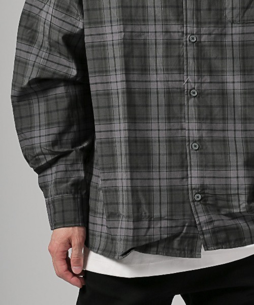 LUXSTYLE(ラグスタイル)の「総柄レギュラーカラー長袖シャツ(シャツ/ブラウス・メンズ・A/C/D/B・M/L/XL)」の13枚目の写真