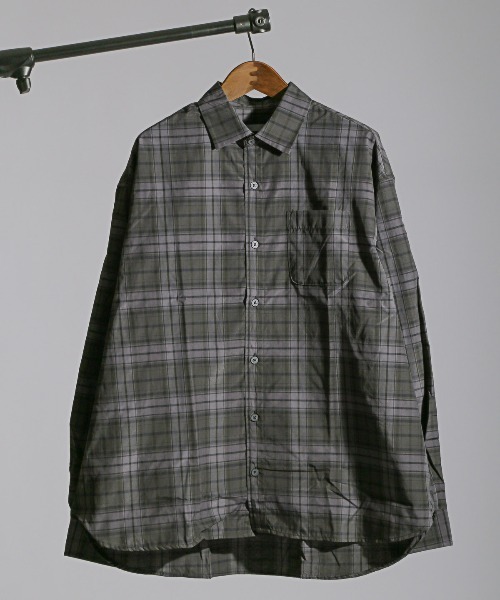 LUXSTYLE(ラグスタイル)の「総柄レギュラーカラー長袖シャツ(シャツ/ブラウス・メンズ・A/C/D/B・M/L/XL)」の17枚目の写真