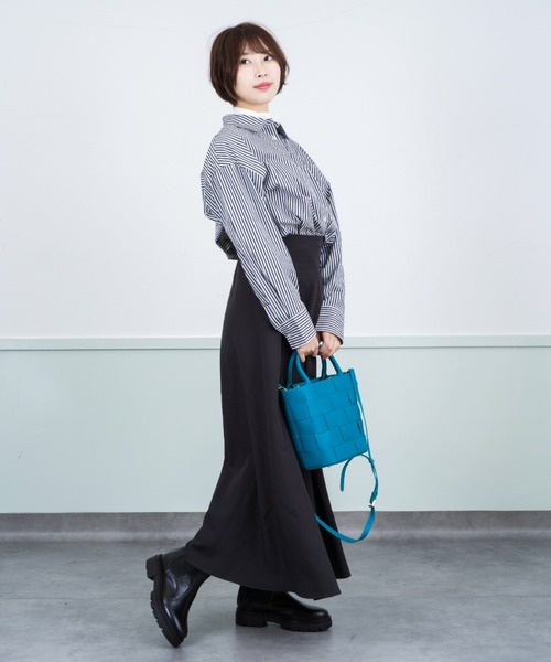 セール】【Pua Moena】シープスキン メッシュ バッグ ビッグ