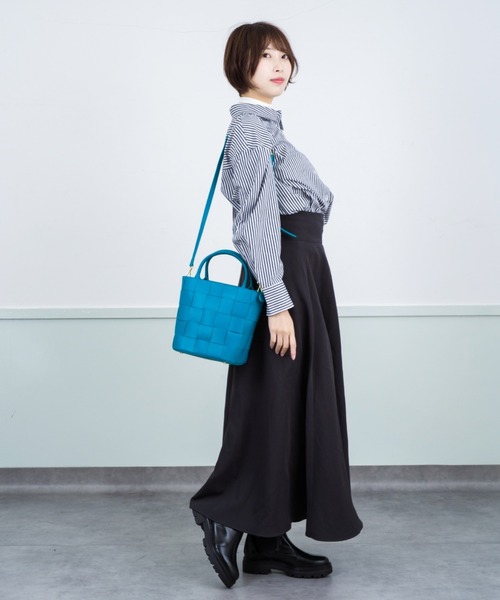 セール】【Pua Moena】シープスキン メッシュ バッグ ビッグ