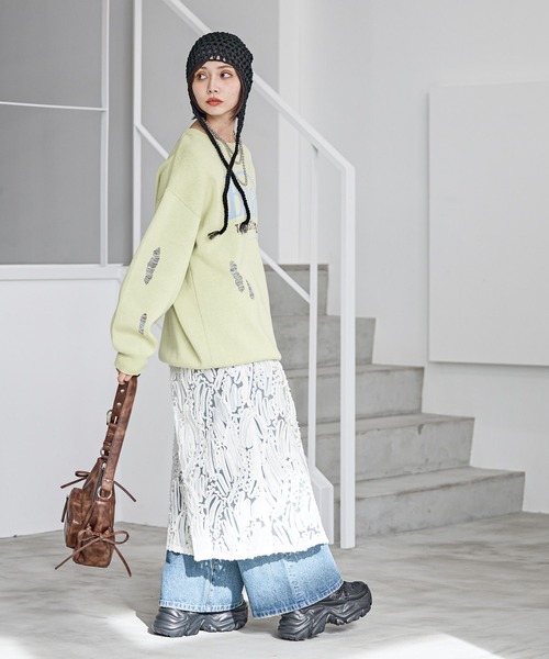 PAGEBOY（ページボーイ）の「ヴィンテージリボンポケットBAG（ショルダーバッグ・レディース・ブラウン/ブルー/グレー/ブラック・FREE）」の12枚目の写真