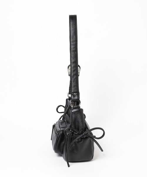 PAGEBOY（ページボーイ）の「ヴィンテージリボンポケットBAG（ショルダーバッグ・レディース・ブラウン/ブルー/グレー/ブラック・FREE）」の20枚目の写真