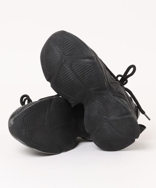 SVEC（シュベック）の「ボリュームソール ダットスニーカー（スニーカー・メンズ・ブラック/グレー・40/42/44）」の3枚目の写真