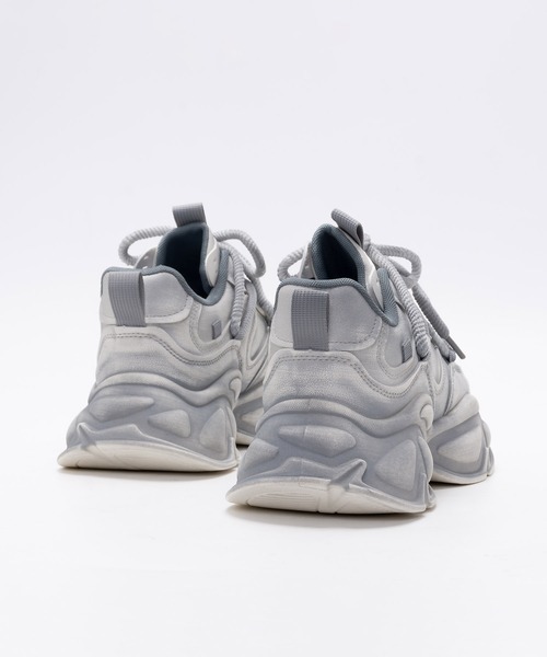 SVEC（シュベック）の「ボリュームソール ダットスニーカー（スニーカー・メンズ・ブラック/グレー・40/42/44）」の20枚目の写真