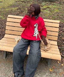 柄アソートニットボトルネック