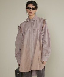 PRANK PROJECT | 【2025 Spring Pre-Order】グラデーションデニムシャツワンピ / Gradient Denim Shirt Onepiece(シャツワンピース)