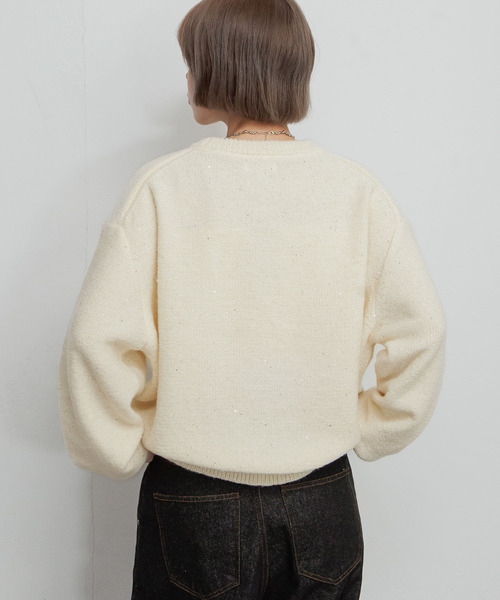 Chillfar（チルファー）の「デイリーカラフルスパンコールラメニット