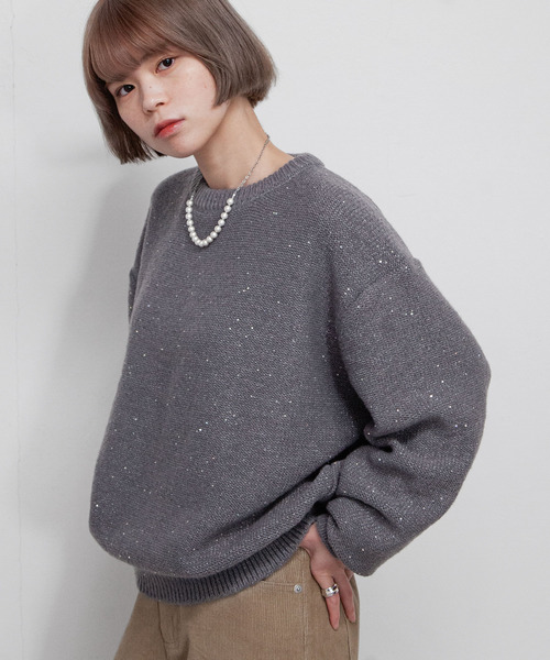 Chillfar（チルファー）の「デイリーカラフルスパンコールラメニット