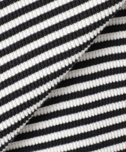 U by SPICK&SPAN(ユーバイスピックアンドスパン)の「≪追加≫ワッフルオーバートップス(Tシャツ/カットソー・レディース・マルチ/ホワイト・FREE)」の10枚目の写真