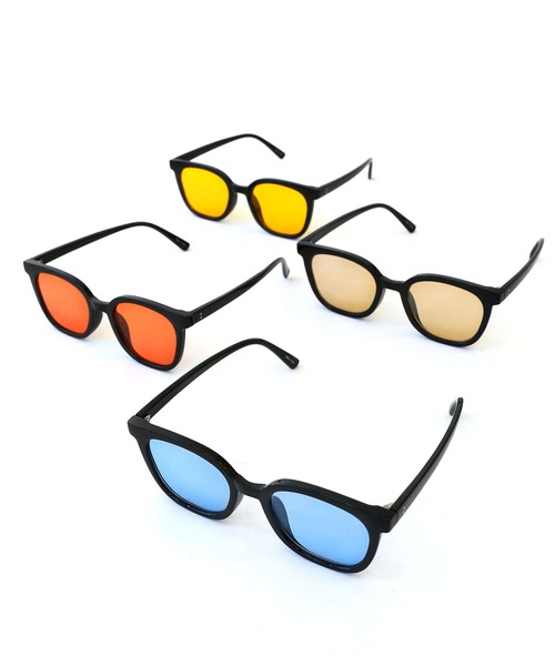 minsobi（ミンソビ）の「超軽量 サングラス UVカット ユニセックス（サングラス・メンズ・ブルー/レッド/ブラウン/オレンジ・FREE）」の14枚目の写真