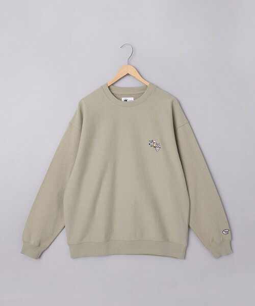 coen(コーエン)の「YUJIRO KOYAMA(小山ゆうじろう)コラボ裏毛クルーネックスウェット(スウェット・メンズ・ベージュ/ホワイト/グレー/ブラック/ライトピンク/ライトブルー・M/L/XL)」の12枚目の写真