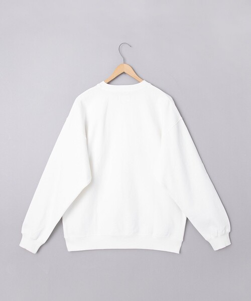 coen(コーエン)の「YUJIRO KOYAMA(小山ゆうじろう)コラボ裏毛クルーネックスウェット(スウェット・メンズ・ベージュ/ホワイト/グレー/ブラック/ライトピンク/ライトブルー・M/L/XL)」の8枚目の写真