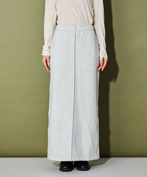 CITEN（シテン）の「＜CITEN＞エッセンシャルスウェットスカート