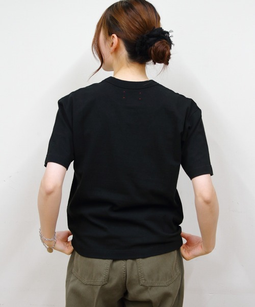 【未使用タグ付き】MEYAME メヤメ コットンカットソーキャメル MEYAME（メヤメ）の「MEYAME | 〈別注〉コットンニット半袖T