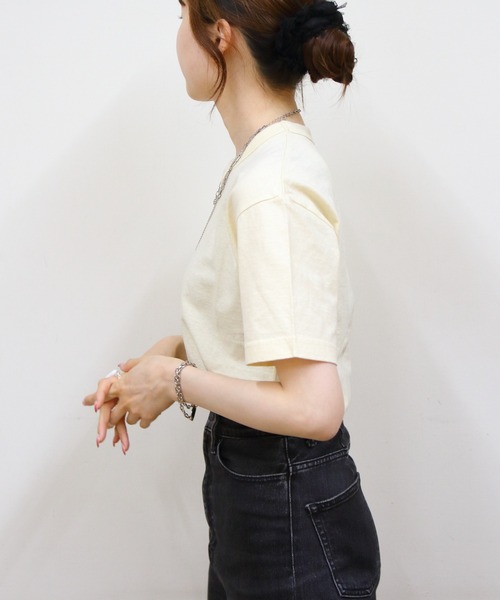 MEYAME カットソー MEYAME カットソー MEYAME | オーガニックコットン ボーダー長袖