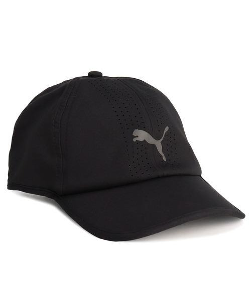 PUMA（プーマ）の「PUMA プーマ ユニセックス RF ランニング 1 アジアフィット BB キャップ RF RUNN（キャップ・メンズ・ブラック/レッド系その他/ホワイト系その他・フリー）」の4枚目の写真