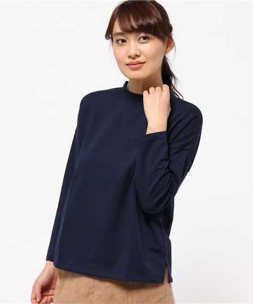 SEVENDAYS=SUNDAY（セブンデイズサンデイ）の「ダンボール　プルオーバー（Tシャツ/カットソー・レディース・ネイビー/杢グレー/オフホワイト・MEDIUM/LARGE）」の13枚目の写真