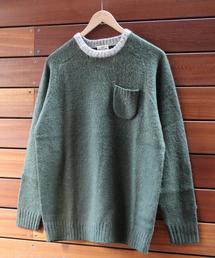 coen | シャギードッグクルーネックニット(ニット/セーター)