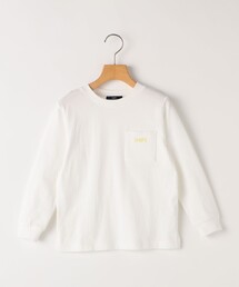 SHIPS KIDS:100～130cm / SHIPS ロゴ 長袖 TEE
