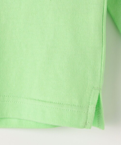 SHIPS（シップス）の「SHIPS KIDS:100～130cm / SHIPS ロゴ 長袖 TEE（Tシャツ/カットソー・キッズ・ライトグリーン/トップグレー/ライトホワイト・130/120/110/100）」の7枚目の写真