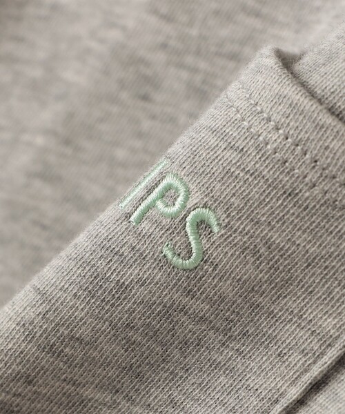 SHIPS（シップス）の「SHIPS KIDS:100～130cm / SHIPS ロゴ 長袖 TEE（Tシャツ/カットソー・キッズ・ライトグリーン/トップグレー/ライトホワイト・130/120/110/100）」の11枚目の写真