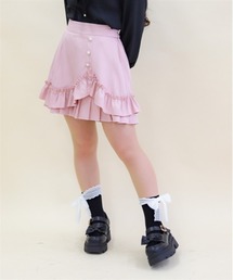 アシメフリルデザインスカパン