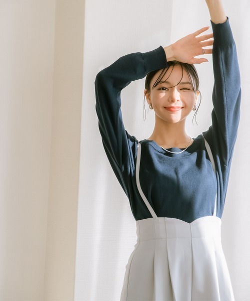 Petitjo（プッチージョ）の「小さいサイズ　サスペンダー付きワイドパンツ　低身長さん・小柄女性（その他パンツ・レディース・ブラック/グレー/ライトグレー・PSS/PS/PM/PL）」の7枚目の写真