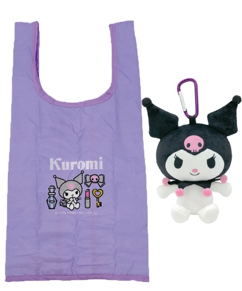 7ORDER サンリオ 受注生産 エコバッグ マスコット サンリオ」「クレヨンしんちゃん」マスコットエコバッグ（36個入