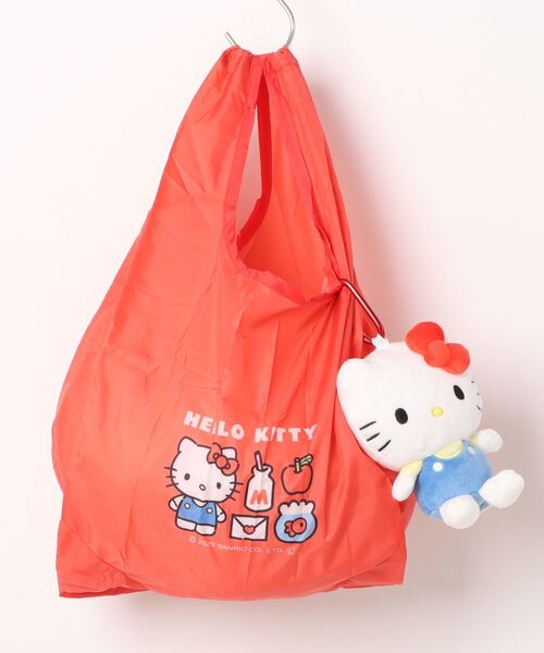 sanrio（サンリオ）の「sanrio/サンリオキャラクターズ　ぬいぐるみエコバッグ スタンダード（エコバッグ/サブバッグ・レディース・ホワイト/ブラック/ベビーピンク/ホワイト×レッド・ONE SIZE）」の17枚目の写真
