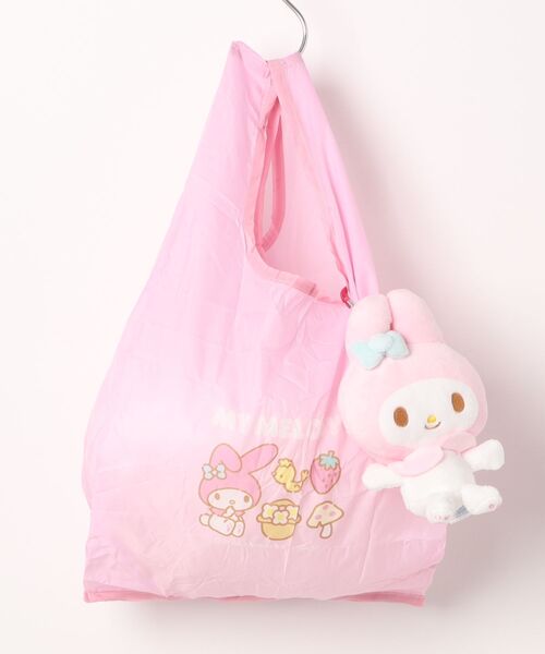 sanrio（サンリオ）の「sanrio/サンリオキャラクターズ　ぬいぐるみエコバッグ スタンダード（エコバッグ/サブバッグ・レディース・ホワイト/ブラック/ベビーピンク/ホワイト×レッド・ONE SIZE）」の19枚目の写真