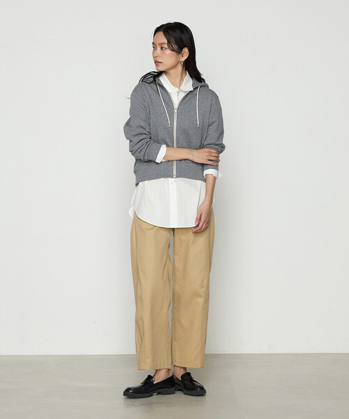 COMME CA（コムサ）の「ソフトタイプライター シャツ（シャツ/ブラウス・レディース・サックスブルー/ホワイト・FREE）」の13枚目の写真