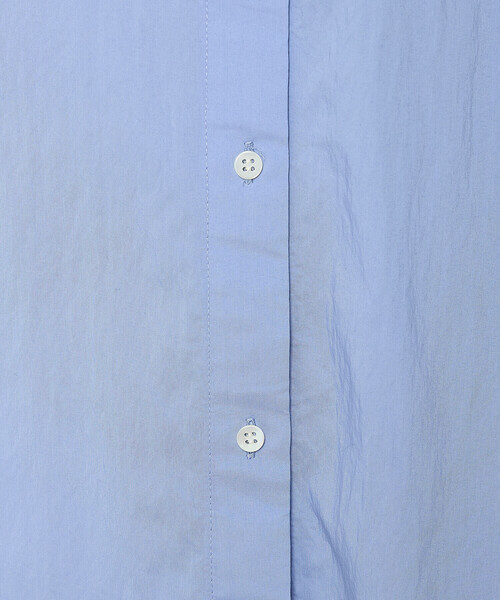 COMME CA（コムサ）の「ソフトタイプライター シャツ（シャツ/ブラウス・レディース・サックスブルー/ホワイト・FREE）」の4枚目の写真