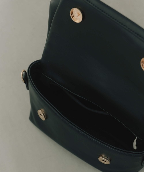 kaene（カエン）の「2wayリュバンバッグ（ショルダーバッグ・レディース・ブラック/アイボリー・FREE）」の9枚目の写真