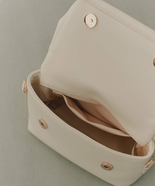 kaene（カエン）の「2wayリュバンバッグ（ショルダーバッグ・レディース・ブラック/アイボリー・FREE）」の18枚目の写真