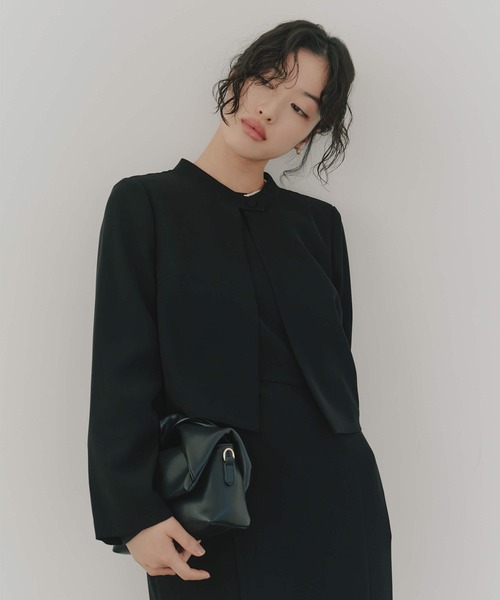 kaene（カエン）の「2wayリュバンバッグ（ショルダーバッグ・レディース・ブラック/アイボリー・FREE）」の10枚目の写真