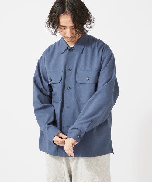 セール】TECH アムンゼン リラクシー CPOシャツジャケット（シャツ