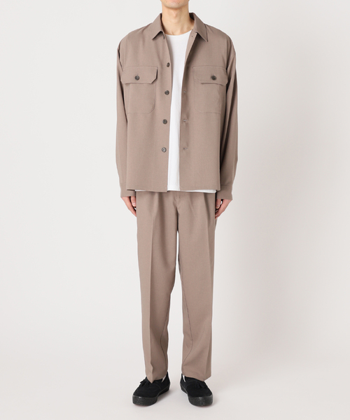 【最終値下げ】journal standard シャツジャケット グレー　cpo TECH アムンゼン リラクシー CPOシャツジャケット（シャツ