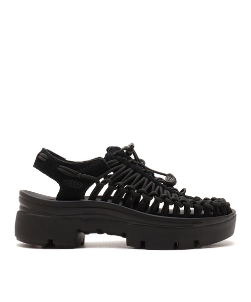 KEEN（キーン）の「KEEN UNEEK PLT / キーン ユニーク ピーエルティ（サンダル・レディース・ブラック・23.0cm/24.0cm/25.0cm/26.0cm）」の3枚目の写真