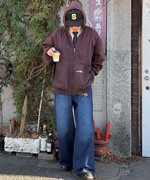 MandO(エムオー)(エムオー)の「【MandO】ウォッシュドバギーデニムパンツ/セットアップ着用可(デニムパンツ・メンズ・ブラック/インディゴブルー・LARGE/MEDIUM/SMALL)」の15枚目の写真