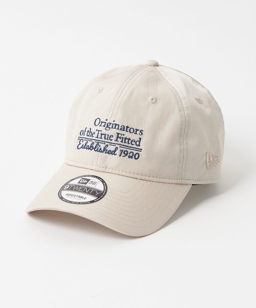 NEW ERA(ニューエラ)の「【別注】<NEW ERA>ナイロン メッセージ キャップ(キャップ・レディース・ライトグレー/ダークグレー・FREE)」の8枚目の写真