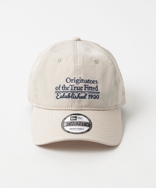NEW ERA(ニューエラ)の「【別注】<NEW ERA>ナイロン メッセージ キャップ(キャップ・レディース・ライトグレー/ダークグレー・FREE)」の9枚目の写真
