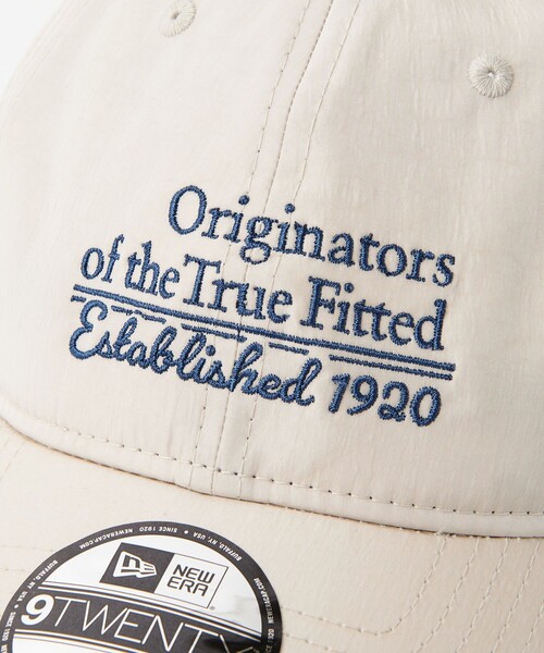 NEW ERA(ニューエラ)の「【別注】<NEW ERA>ナイロン メッセージ キャップ(キャップ・レディース・ライトグレー/ダークグレー・FREE)」の14枚目の写真