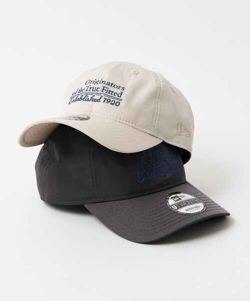 NEW ERA(ニューエラ)の「【別注】<NEW ERA>ナイロン メッセージ キャップ(キャップ・レディース・ライトグレー/ダークグレー・FREE)」の22枚目の写真
