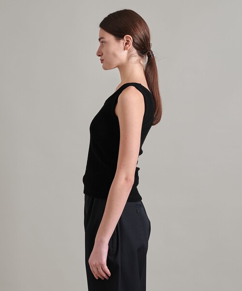 tシャツ 「LOEFF」パイル タンクトップ レディース セール】＜LOEFF＞パイル タンクトップ（Tシャツ/カットソー