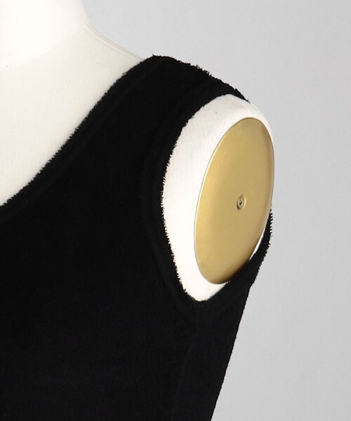 LOEFF（ロエフ）の「＜LOEFF＞パイル タンクトップ（Tシャツ/カットソー・レディース・ブラック/ホワイト・FREE）」の15枚目の写真