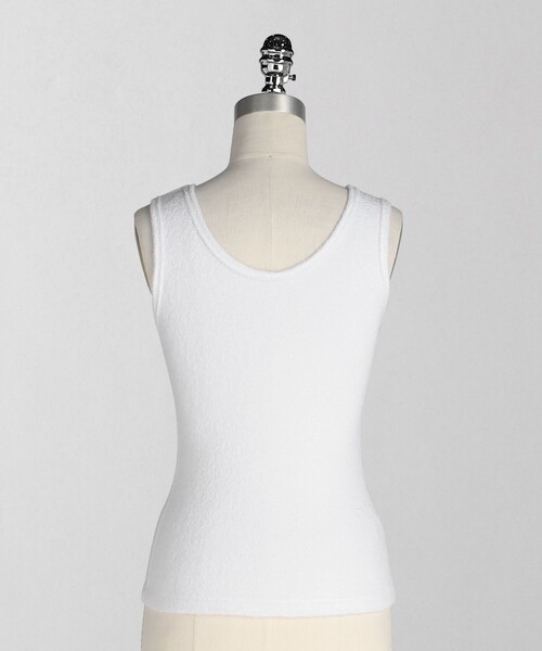 LOEFF（ロエフ）の「＜LOEFF＞パイル タンクトップ（Tシャツ/カットソー・レディース・ブラック/ホワイト・FREE）」の18枚目の写真